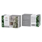 Гирлянда "Мультишарики" Ø25 мм 5м, темно-зеленый ПВХ, 25 диодов, цвет Белый | 303-555 | NEON-NIGHT