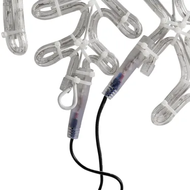 Фигура световая "Снежинка" цвет белая/синяя, размер 60*60 см, с контролером  | 501-531 | NEON-NIGHT