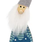 Деревянная фигурка Гномик-бородач 7x4,5x18 см | 504-008 | NEON-NIGHT