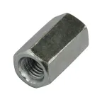 Гайка соединительная оцинкованная М6 (DIN 6334) (100 шт/уп) | PR08.2369 | Промрукав