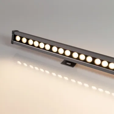 Прожектор светодиодный архитектурный AR-LINE-1000L-36W-220V Warm (Grey, 30 deg) | 024306 | Arlight