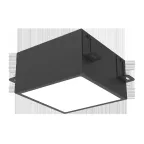 Светодиодный светильник DL-Grill CRI90 для потолка Грильято встраив.15 Вт 4000 К 186х186х80 мм IP54 черный муар | V1-R0-91810-10D01-5401540 | VARTON