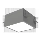 Светодиодный светильник DL-Grill CRI90 для потолка Грильято встраив.20 Вт 4000 К 186х186х80 мм IP54 серый муар | V1-R0-71810-10D01-5402040 | VARTON