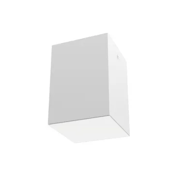 Светодиодный светильник DL-Box накладной 9 Вт 3000 К 120x120x170 мм RAL9003 белый муар с рассеивателем опал DALI | V1-R0-00818-20D01-2000930 | VARTON