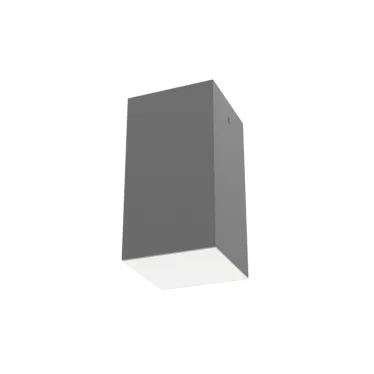 Светодиодный светильник DL-Box накладной 9 Вт 3000 К 90x90x170 мм RAL7045 серый муар с рассеивателем опалDALI | V1-R0-70817-20D01-2000930 | VARTON
