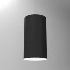 Светодиодный светильник DL-Roll подвесной 9 Вт 3000 К 90х170 мм RAL9005 черный муар с рассеивателем опал | V1-R0-90135-30000-2000930 | VARTON