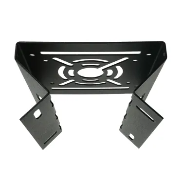 Кронштейн универсальный для видеокамер на столб/угол, черный | 28-4012 | REXANT