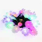 Гирлянда светодиодная универсальная с насадками (шарики, снежинки, елочки) 30 LED МУЛЬТИКОЛОР, 4,4 метра с контроллером | 303-064 | NEON-NIGHT