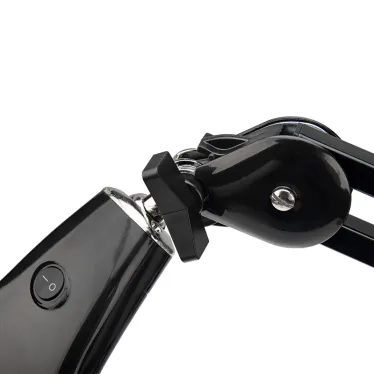 Лупа на струбцине , круглая, 5D, с подсветкой 90 LED, черная | 31-0406 | REXANT