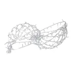 Шар светодиодный Ø 50 см, 200 светодиодов, теплый белый цвет свечения с эффектом мерцания | 501-644 | NEON-NIGHT