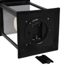 Декоративный фонарь со свечой 14x14x29 см, черный корпус, теплый белый цвет свечения | 513-045 | NEON-NIGHT