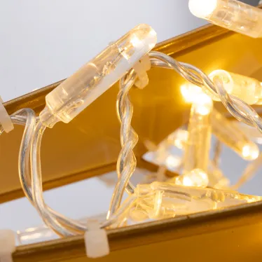 Светодиодная фигура Звезда 50 см, 80 светодиодов, с трубой и подвесом, цвет свечения теплый белый | 514-271 | NEON-NIGHT