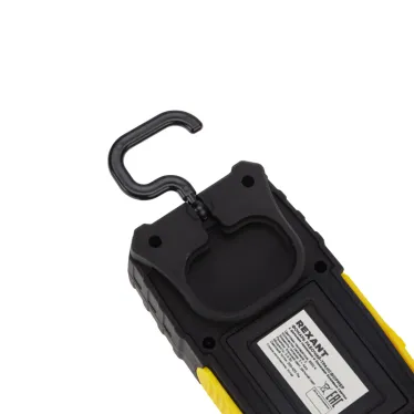 Фонарь рабочий-трансформер NEW AGE с дальним головным 3 Вт и ближним боковым светом 6 Вт , поворотный магнит, складной крюк | 75-7841 | REXANT