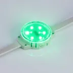 Модуль управляемый SOLEX-DMX-3535-6-24V RGB 120deg (D40x16mm, 1.5W, IP67) | 028882 | Arlight