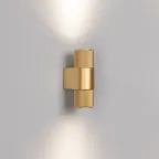 Светильник SP-SPICY-WALL-MINI-TWIN-S104x39-2x3W Day4000 (GD, 40 deg, 230V) (Arlight, IP20 Металл, 3 года) | 035563 | Arlight