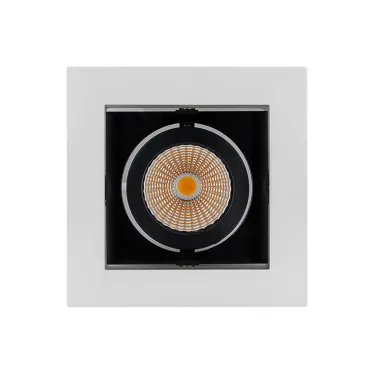 Светильник CL-KARDAN-S102x102-9W Day (WH-BK, 38 deg) | 024125 | Arlight