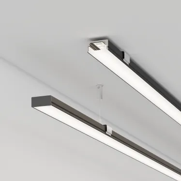 Профиль LINE-1708-2000 ANOD BLACK (Arlight, Алюминий) | 040299 | Arlight