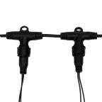 Гирлянда "Светодиодный Дождь" 2х6м, постоянное свечение, черный провод, 230 В, диоды БЕЛЫЕ, 1140 LED | 235-165 | NEON-NIGHT