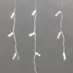 Гирлянда Айсикл (бахрома) светодиодный, 4,8 х 0,6 м, белый провод, 230 В, диоды белые,  152 LED | 255-137-6 | NEON-NIGHT