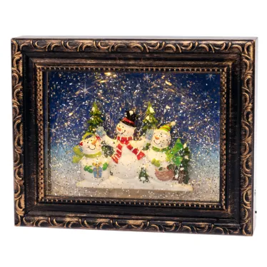 Декоративный светильник Картина с эффектом снегопада | 501-163 | NEON-NIGHT