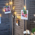 Деревянные прищепки Новогодняя ель 14,5x4,5x1,6 cм, 6 шт, | 504-031 | NEON-NIGHT