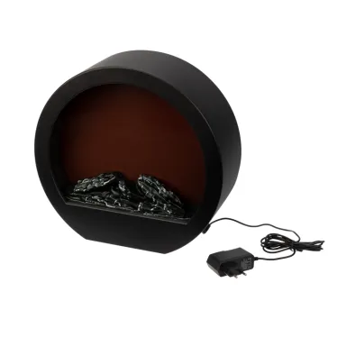 Светодиодный камин Лаунж с эффектом живого огня 35,3х12,4х33,7 см, с адаптером питания и батарейками 4 х АА (не в комплекте) | 513-038 | NEON-NIGHT