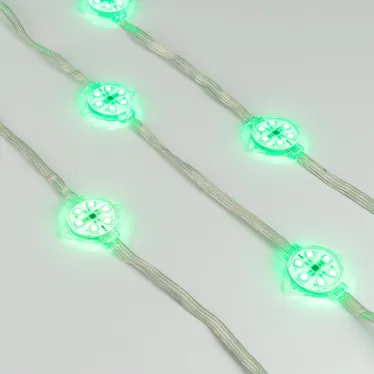 Модуль управляемый VISOR-SPI-5060-6-24V RGB 120deg (D40x12mm, 1.5W, IP68) | 029379 | Arlight