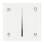 Панель SMART-P6-DIM-G-IN White (12-24V, 4x3A, Sens, 2.4G) (Arlight, IP20 Пластик, 5 лет) | 034781 | Arlight