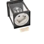 Декоративный фонарь с лампочкой, бронзовый корпус, размер 10.5х10.5х22,5 см, цвет ТЕПЛЫЙ БЕЛЫЙ | 513-053 | NEON-NIGHT