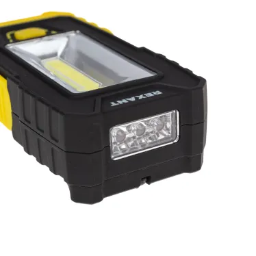 Фонарь рабочий-трансформер NEW AGE с дальним головным 3 Вт и ближним боковым светом 6 Вт , поворотный магнит, складной крюк | 75-7841 | REXANT