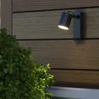 Светильник садово-парковый Sonata настенный архитектурный, 1xGU10, 172.5*90*130mm, 170-240V / 50Hz, 1xMax.35W, IP54 | GD150 | Gauss