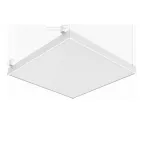 Светильник светодиодный GR070 2.0 35Вт 6500К 588*588*50 мм с планк/подв IP40 с рас. призма белый авар пост. | V1-R3-00010-31PRA-2003565 | VARTON