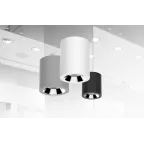 Светильник светодиодный DL-02 Tube накладной 160*150 32W 4000K 35° RAL9005 черный муар | V1-R0-T0113-20000-2003240 | VARTON