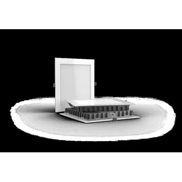Светильник светодиодный ДВО Downlight квадратный 12Вт 3000К IP44 | V1-R0-00354-10000-4401230 | VARTON
