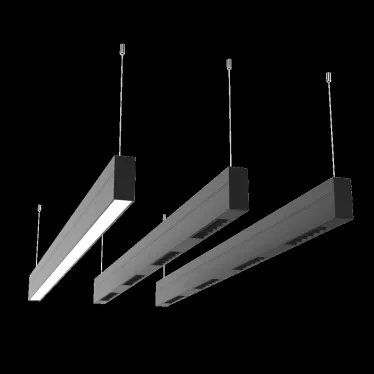 Светильник светодиодный Stellar-Line Comfort подвес/накл 1200х35х75 мм 36Вт 3000К RAL9010 бел. мат с линзами 50° | V1-R0-W0493-05L21-2003630 | VARTON