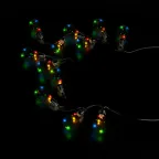 Гирлянда садовая на солнечной батарее 10 LED ламп Большие Шары, мультицвет Solar, 1/12 | GS035 | Gauss