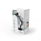 Светильник настольный GTL002 60W 220-240V E27 черный струбцина и основание 1/12 | GT0022 | Gauss