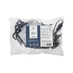 Гирлянда Айсикл (бахрома) светодиодный, 2,4 х 0,6 м, черный провод, 230 В, диоды белые, 88 LED | 255-032 | NEON-NIGHT