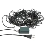 Гирлянда «Твинкл-Лайт» 20 м, темно-зеленый ПВХ, 160 LED, цвет мультиколор | 303-119 | NEON-NIGHT