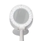 Лупа настольная 3D+12D с подсветкой 48 LED, белая | 31-0245 | REXANT