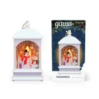 Фонарь новогодний светодиодный "Снеговик" серия Holiday, 0,1W, тёплый свет, белый, батарейки в комплекте, 1/100 | HL030 | Gauss