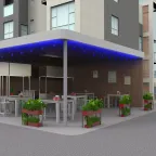 Гирлянда светодиодная "Белт Лайт" серия Holiday, 10 ламп, 7,7 м, IP44, синий, 1/6 | HL063 | Gauss