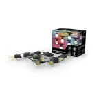 Гирлянда "Белт Лайт" серия Holiday для сменных ламп Е27, 10 ламп, 8 м, IP65, черный, 1/8 | HL070 | Gauss