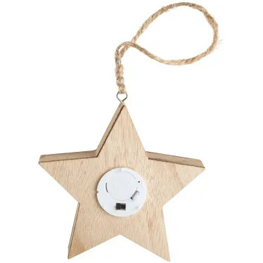 Деревянная фигурка с подсветкой "Звездочка" 24*13*3,6 см | 504-022 | NEON-NIGHT