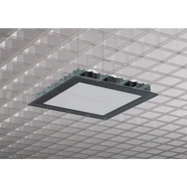 Светильник светодиодный Downlight квадратный встроенный 110*110*25 12W 4000K IP44/20 DALI | V1-R0-00354-10D01-4401240 | VARTON
