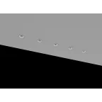 Cветильник светодиодный DL-Lens Comfort встраиваемый 28W 4000К 172х98 мм IP20 угол 35 градусов белый | V1-R0-Y0510-10L18-2002840 | VARTON