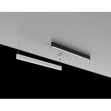 Светильник светодиодный Stellar-Line подвес/накл 1200х35х75 мм 36Вт 4000К RAL9005 черн мат с рас опал в комплекте | V1-R0-T0493-05000-2003640 | VARTON