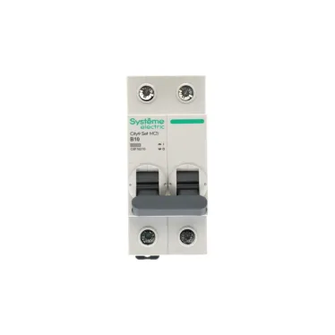 Выключатель автоматический двухполюсный (АВ) B 10А 2P 6kA 230В City9 Set