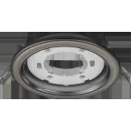 Светильник встраиваемый под лампу GX53 NGX 93 071 NGX-R10-007-GX53 (Два цвета черный хром-жемчуг) | 93071 | Navigator