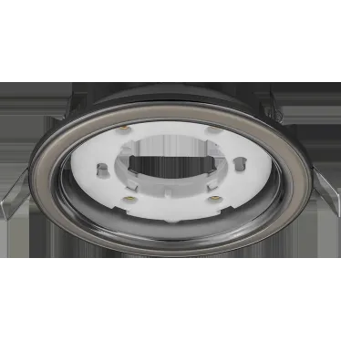 Светильник встраиваемый под лампу GX53 NGX 93 071 NGX-R10-007-GX53 (Два цвета черный хром-жемчуг) | 93071 | Navigator